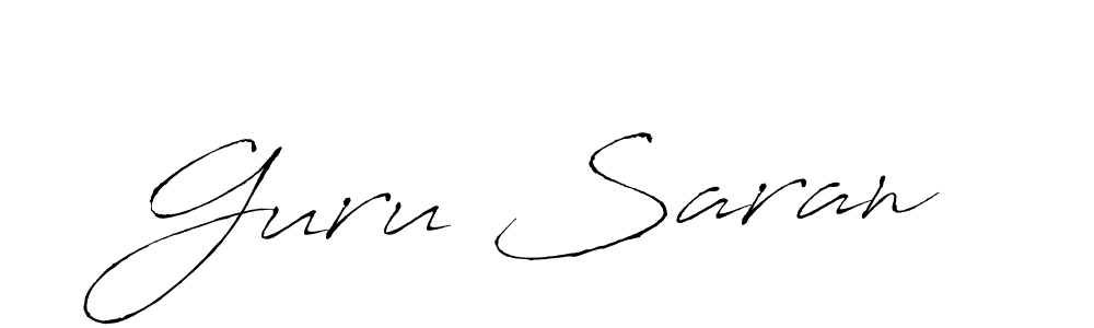 Make a beautiful signature design for name Guru Saran. Use this online signature maker to create a handwritten signature for free. Guru Saran signature style 6 images and pictures png