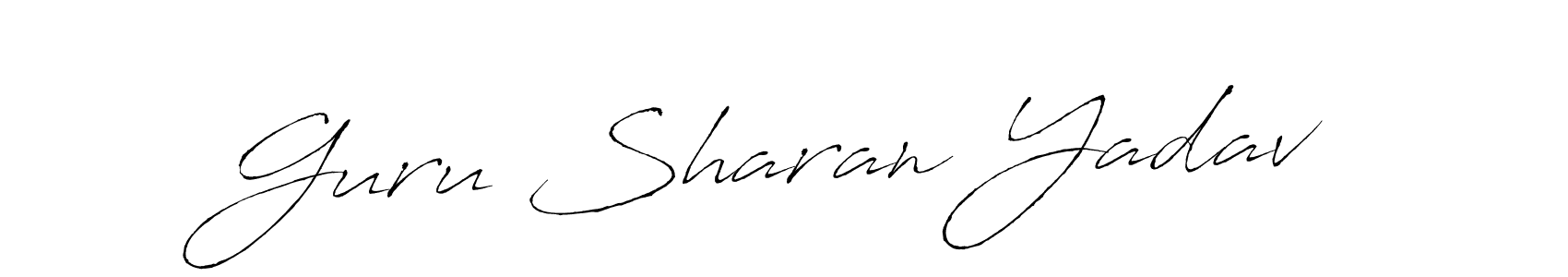Make a beautiful signature design for name Guru Sharan Yadav. Use this online signature maker to create a handwritten signature for free. Guru Sharan Yadav signature style 6 images and pictures png