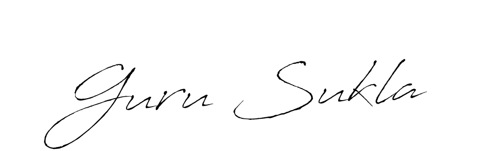 Also we have Guru Sukla name is the best signature style. Create professional handwritten signature collection using Antro_Vectra autograph style. Guru Sukla signature style 6 images and pictures png