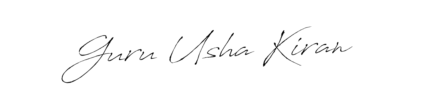 Once you've used our free online signature maker to create your best signature Antro_Vectra style, it's time to enjoy all of the benefits that Guru Usha Kiran name signing documents. Guru Usha Kiran signature style 6 images and pictures png