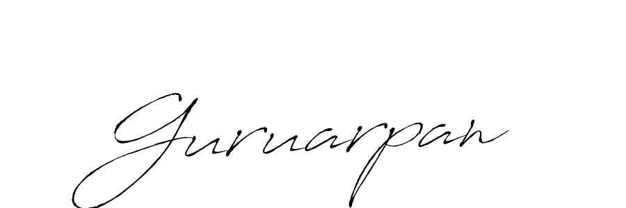 Make a beautiful signature design for name Guruarpan. Use this online signature maker to create a handwritten signature for free. Guruarpan signature style 6 images and pictures png