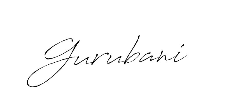 Gurubani stylish signature style. Best Handwritten Sign (Antro_Vectra) for my name. Handwritten Signature Collection Ideas for my name Gurubani. Gurubani signature style 6 images and pictures png