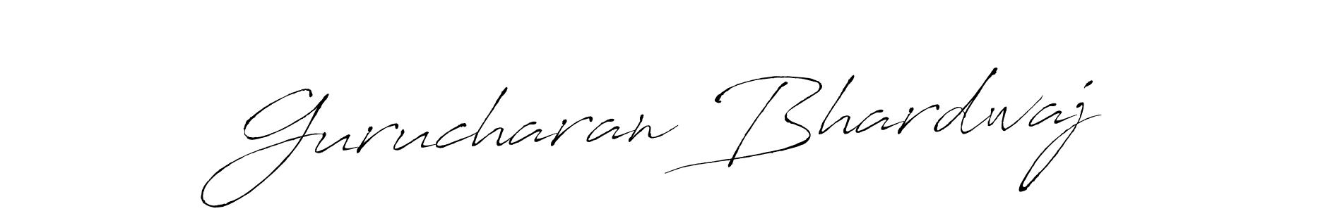 This is the best signature style for the Gurucharan Bhardwaj name. Also you like these signature font (Antro_Vectra). Mix name signature. Gurucharan Bhardwaj signature style 6 images and pictures png