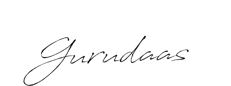 Design your own signature with our free online signature maker. With this signature software, you can create a handwritten (Antro_Vectra) signature for name Gurudaas. Gurudaas signature style 6 images and pictures png