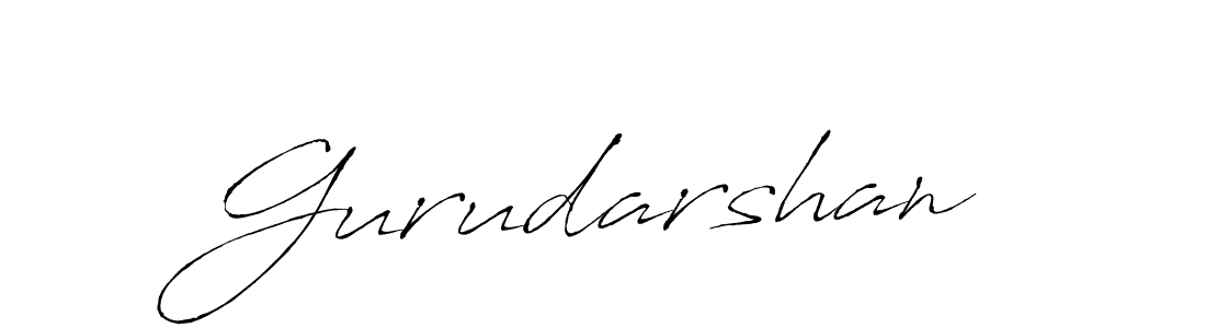 How to make Gurudarshan signature? Antro_Vectra is a professional autograph style. Create handwritten signature for Gurudarshan name. Gurudarshan signature style 6 images and pictures png