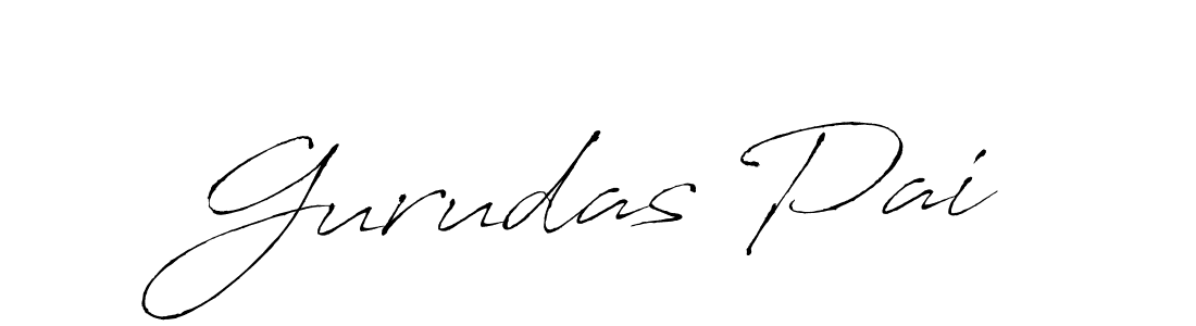 if you are searching for the best signature style for your name Gurudas Pai. so please give up your signature search. here we have designed multiple signature styles  using Antro_Vectra. Gurudas Pai signature style 6 images and pictures png