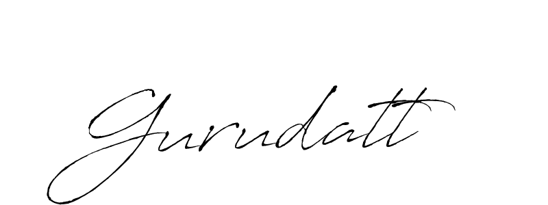 You should practise on your own different ways (Antro_Vectra) to write your name (Gurudatt) in signature. don't let someone else do it for you. Gurudatt signature style 6 images and pictures png