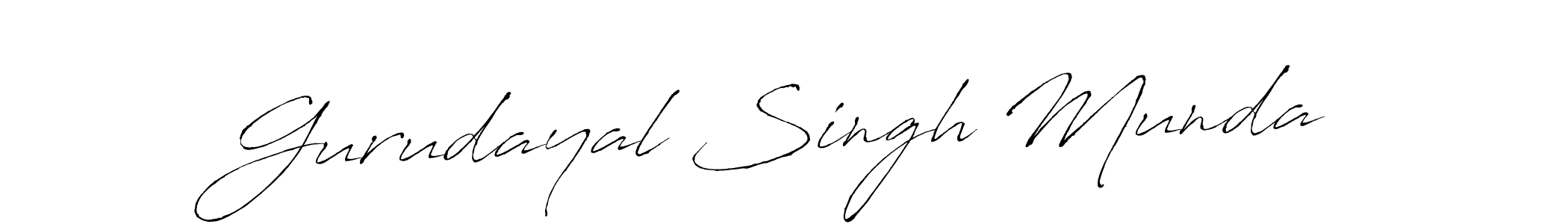 It looks lik you need a new signature style for name Gurudayal Singh Munda. Design unique handwritten (Antro_Vectra) signature with our free signature maker in just a few clicks. Gurudayal Singh Munda signature style 6 images and pictures png