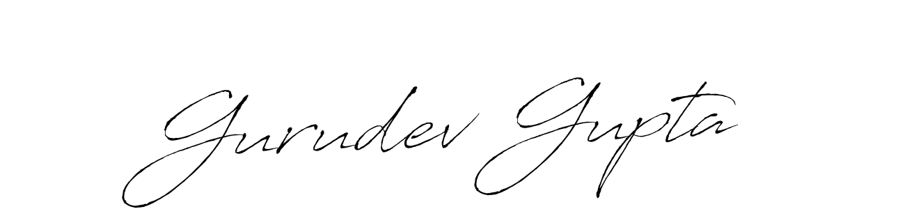 How to make Gurudev Gupta signature? Antro_Vectra is a professional autograph style. Create handwritten signature for Gurudev Gupta name. Gurudev Gupta signature style 6 images and pictures png
