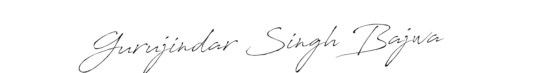 Make a beautiful signature design for name Gurujindar Singh Bajwa. Use this online signature maker to create a handwritten signature for free. Gurujindar Singh Bajwa signature style 6 images and pictures png