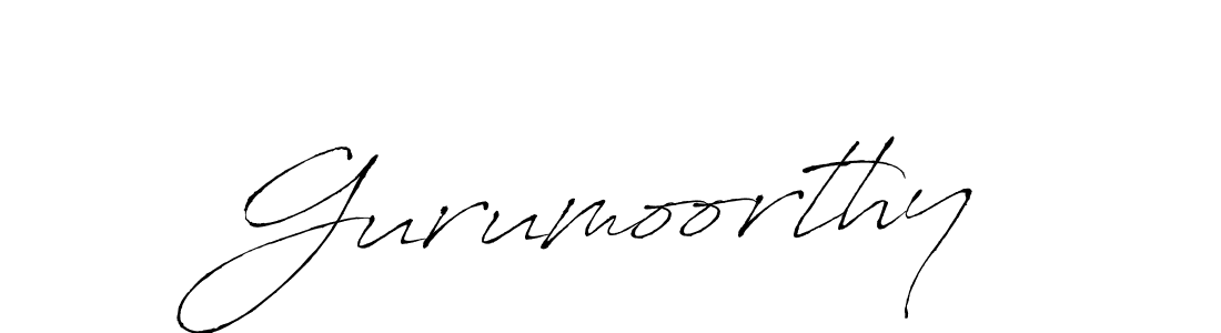 Make a beautiful signature design for name Gurumoorthy. With this signature (Antro_Vectra) style, you can create a handwritten signature for free. Gurumoorthy signature style 6 images and pictures png