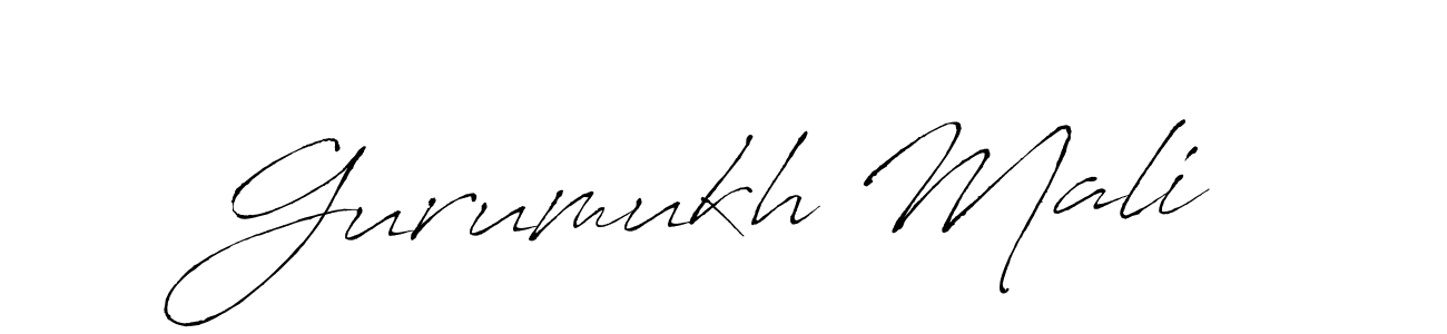 Also we have Gurumukh Mali name is the best signature style. Create professional handwritten signature collection using Antro_Vectra autograph style. Gurumukh Mali signature style 6 images and pictures png