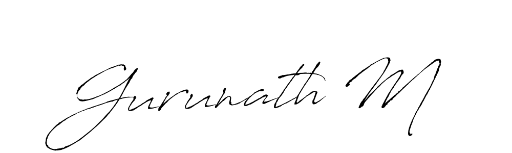 Best and Professional Signature Style for Gurunath M. Antro_Vectra Best Signature Style Collection. Gurunath M signature style 6 images and pictures png