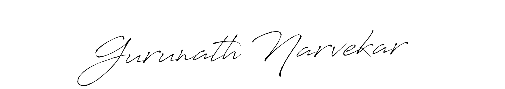 You should practise on your own different ways (Antro_Vectra) to write your name (Gurunath Narvekar) in signature. don't let someone else do it for you. Gurunath Narvekar signature style 6 images and pictures png