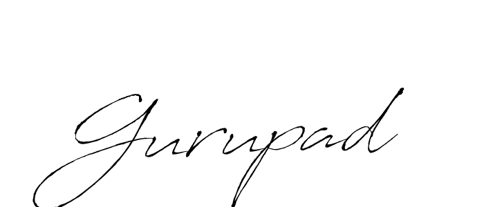 You should practise on your own different ways (Antro_Vectra) to write your name (Gurupad) in signature. don't let someone else do it for you. Gurupad signature style 6 images and pictures png