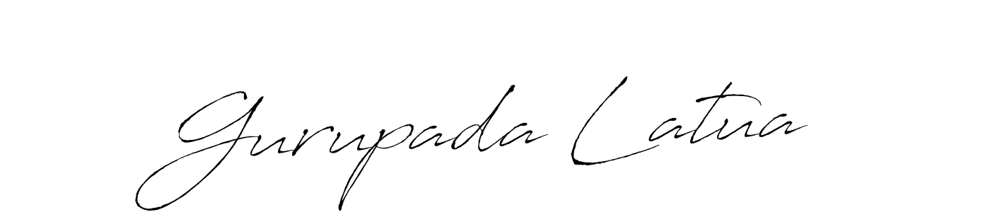 It looks lik you need a new signature style for name Gurupada Latua. Design unique handwritten (Antro_Vectra) signature with our free signature maker in just a few clicks. Gurupada Latua signature style 6 images and pictures png