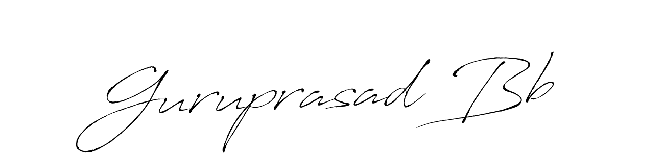 Similarly Antro_Vectra is the best handwritten signature design. Signature creator online .You can use it as an online autograph creator for name Guruprasad Bb. Guruprasad Bb signature style 6 images and pictures png