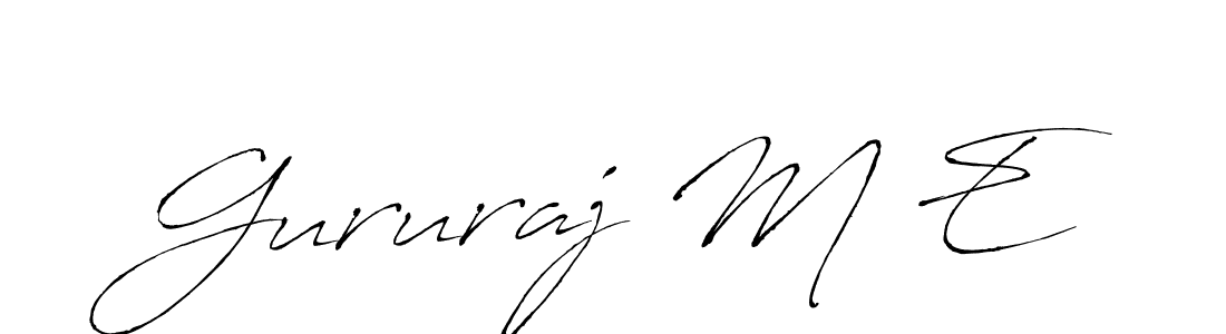 Best and Professional Signature Style for Gururaj M E. Antro_Vectra Best Signature Style Collection. Gururaj M E signature style 6 images and pictures png