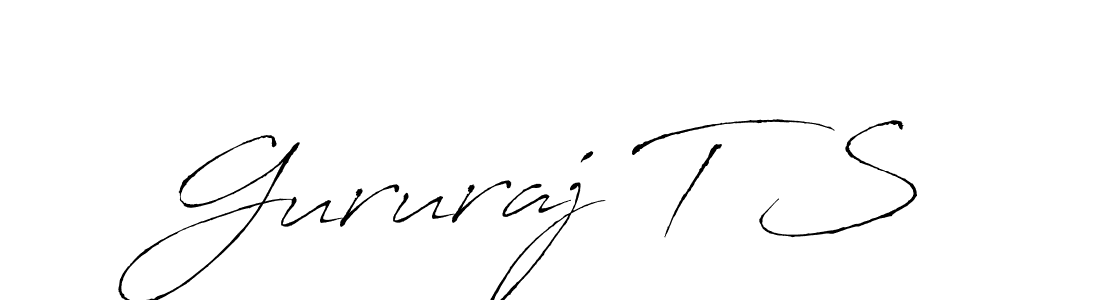 How to Draw Gururaj T S signature style? Antro_Vectra is a latest design signature styles for name Gururaj T S. Gururaj T S signature style 6 images and pictures png