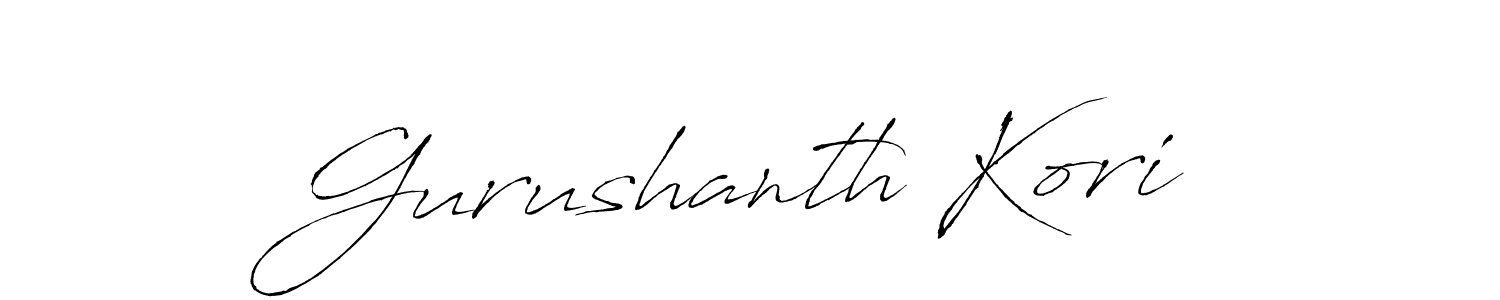 Make a beautiful signature design for name Gurushanth Kori. Use this online signature maker to create a handwritten signature for free. Gurushanth Kori signature style 6 images and pictures png