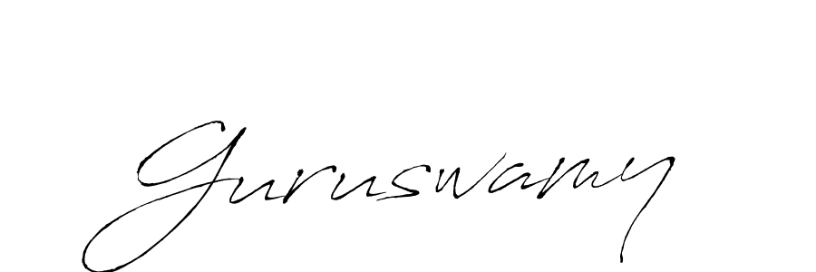 Also we have Guruswamy name is the best signature style. Create professional handwritten signature collection using Antro_Vectra autograph style. Guruswamy signature style 6 images and pictures png