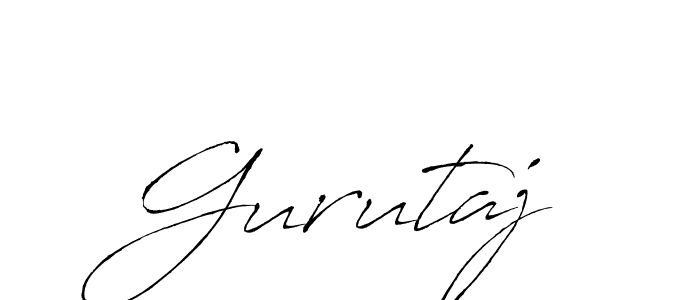 How to make Gurutaj signature? Antro_Vectra is a professional autograph style. Create handwritten signature for Gurutaj name. Gurutaj signature style 6 images and pictures png