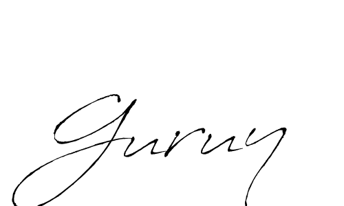 It looks lik you need a new signature style for name Guruy. Design unique handwritten (Antro_Vectra) signature with our free signature maker in just a few clicks. Guruy signature style 6 images and pictures png