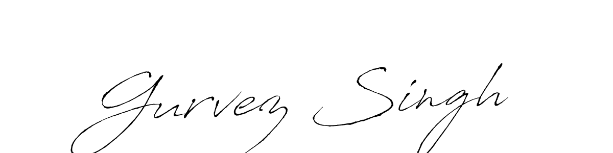 The best way (Antro_Vectra) to make a short signature is to pick only two or three words in your name. The name Gurvez Singh include a total of six letters. For converting this name. Gurvez Singh signature style 6 images and pictures png