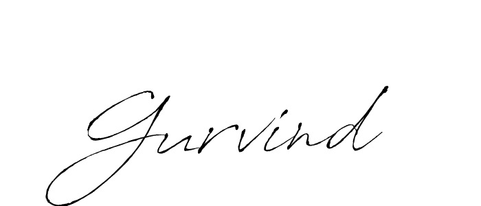 How to make Gurvind signature? Antro_Vectra is a professional autograph style. Create handwritten signature for Gurvind name. Gurvind signature style 6 images and pictures png