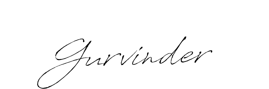 Make a beautiful signature design for name Gurvinder. With this signature (Antro_Vectra) style, you can create a handwritten signature for free. Gurvinder signature style 6 images and pictures png