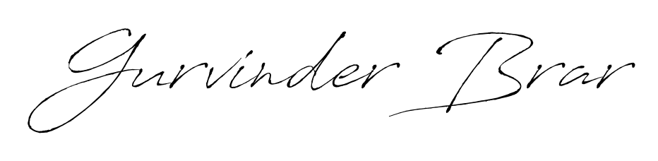 Master the art of signing with Gurvinder Brar written in fluent Antro_Vectra script. A great template to practice and refine your handwriting. Gurvinder Brar signature style 6 images and pictures png