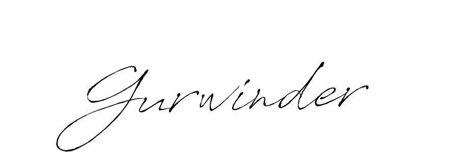 Make a beautiful signature design for name Gurwinder. With this signature (Antro_Vectra) style, you can create a handwritten signature for free. Gurwinder signature style 6 images and pictures png