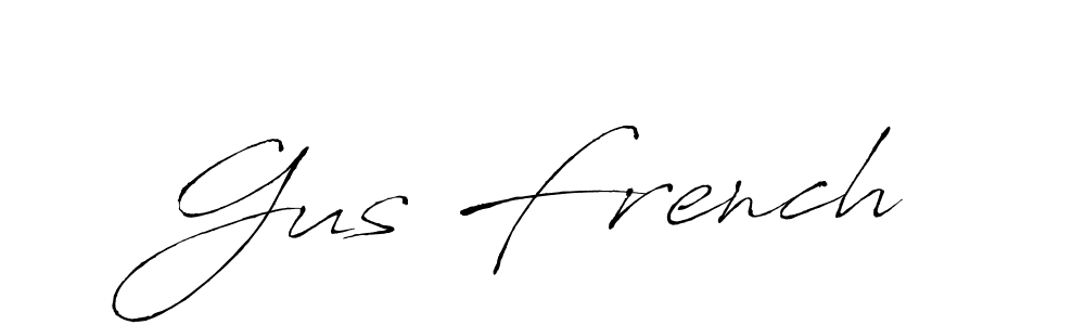 It looks lik you need a new signature style for name Gus French. Design unique handwritten (Antro_Vectra) signature with our free signature maker in just a few clicks. Gus French signature style 6 images and pictures png