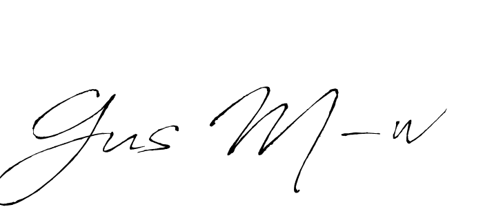 Also You can easily find your signature by using the search form. We will create Gus M-w name handwritten signature images for you free of cost using Antro_Vectra sign style. Gus M-w signature style 6 images and pictures png