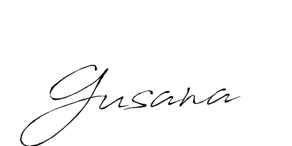 The best way (Antro_Vectra) to make a short signature is to pick only two or three words in your name. The name Gusana include a total of six letters. For converting this name. Gusana signature style 6 images and pictures png