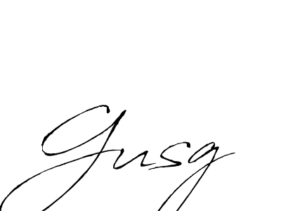 Antro_Vectra is a professional signature style that is perfect for those who want to add a touch of class to their signature. It is also a great choice for those who want to make their signature more unique. Get Gusg name to fancy signature for free. Gusg signature style 6 images and pictures png