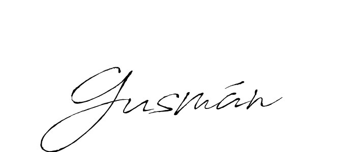 How to make Gusmán name signature. Use Antro_Vectra style for creating short signs online. This is the latest handwritten sign. Gusmán signature style 6 images and pictures png