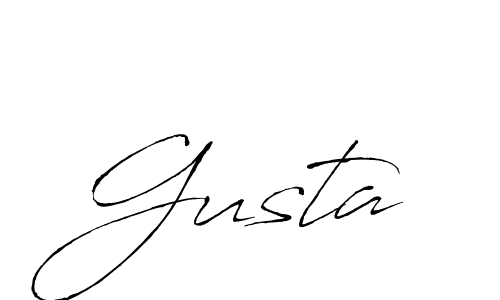 Make a beautiful signature design for name Gusta. Use this online signature maker to create a handwritten signature for free. Gusta signature style 6 images and pictures png
