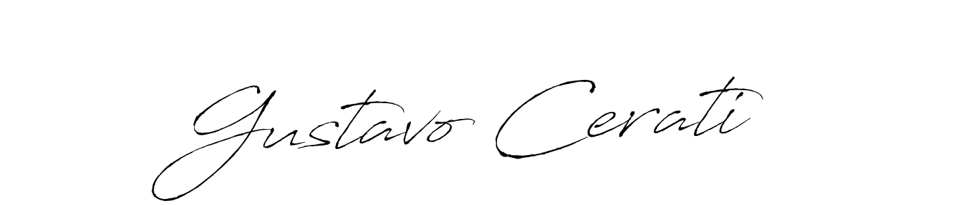 How to make Gustavo Cerati signature? Antro_Vectra is a professional autograph style. Create handwritten signature for Gustavo Cerati name. Gustavo Cerati signature style 6 images and pictures png