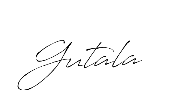 Also You can easily find your signature by using the search form. We will create Gutala name handwritten signature images for you free of cost using Antro_Vectra sign style. Gutala signature style 6 images and pictures png