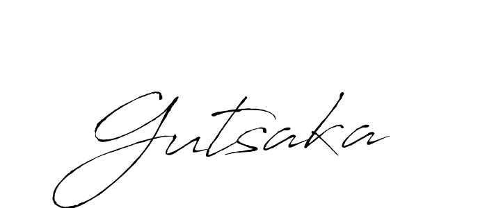 Also we have Gutsaka name is the best signature style. Create professional handwritten signature collection using Antro_Vectra autograph style. Gutsaka signature style 6 images and pictures png