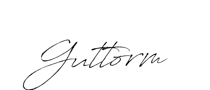 Design your own signature with our free online signature maker. With this signature software, you can create a handwritten (Antro_Vectra) signature for name Guttorm. Guttorm signature style 6 images and pictures png