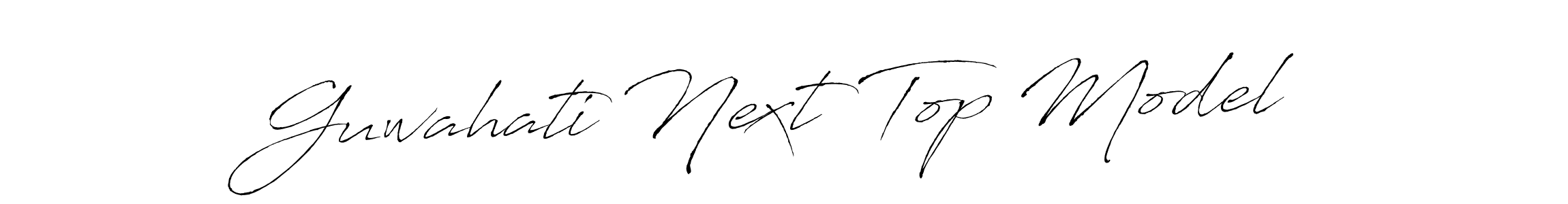 The best way (Antro_Vectra) to make a short signature is to pick only two or three words in your name. The name Guwahati Next Top Model include a total of six letters. For converting this name. Guwahati Next Top Model signature style 6 images and pictures png