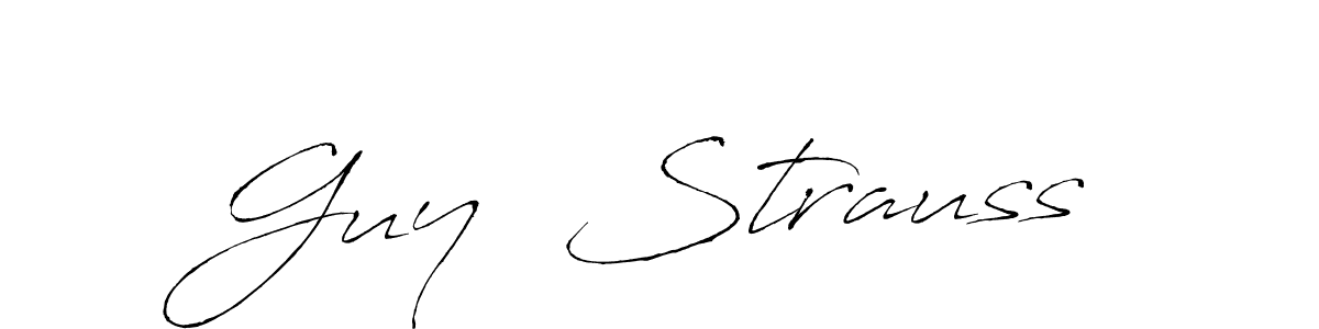 Guy  Strauss stylish signature style. Best Handwritten Sign (Antro_Vectra) for my name. Handwritten Signature Collection Ideas for my name Guy  Strauss. Guy  Strauss signature style 6 images and pictures png