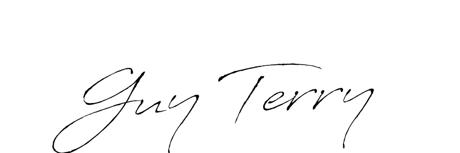 How to make Guy Terry signature? Antro_Vectra is a professional autograph style. Create handwritten signature for Guy Terry name. Guy Terry signature style 6 images and pictures png