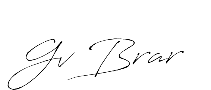 Here are the top 10 professional signature styles for the name Gv Brar. These are the best autograph styles you can use for your name. Gv Brar signature style 6 images and pictures png