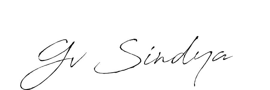 This is the best signature style for the Gv Sindya name. Also you like these signature font (Antro_Vectra). Mix name signature. Gv Sindya signature style 6 images and pictures png