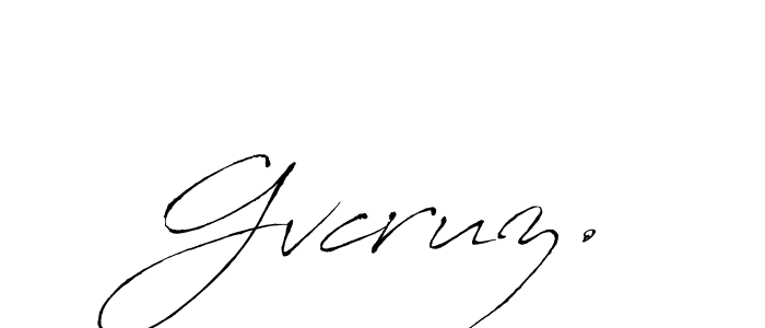 Gvcruz. stylish signature style. Best Handwritten Sign (Antro_Vectra) for my name. Handwritten Signature Collection Ideas for my name Gvcruz.. Gvcruz. signature style 6 images and pictures png