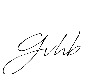 Use a signature maker to create a handwritten signature online. With this signature software, you can design (Antro_Vectra) your own signature for name Gvhb. Gvhb signature style 6 images and pictures png