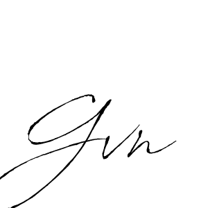 Also we have Gvn name is the best signature style. Create professional handwritten signature collection using Antro_Vectra autograph style. Gvn signature style 6 images and pictures png